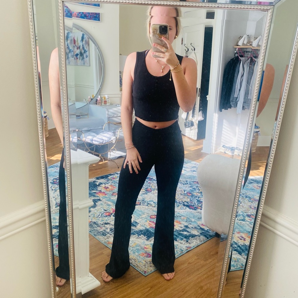 Forever 21 Black Crop Top